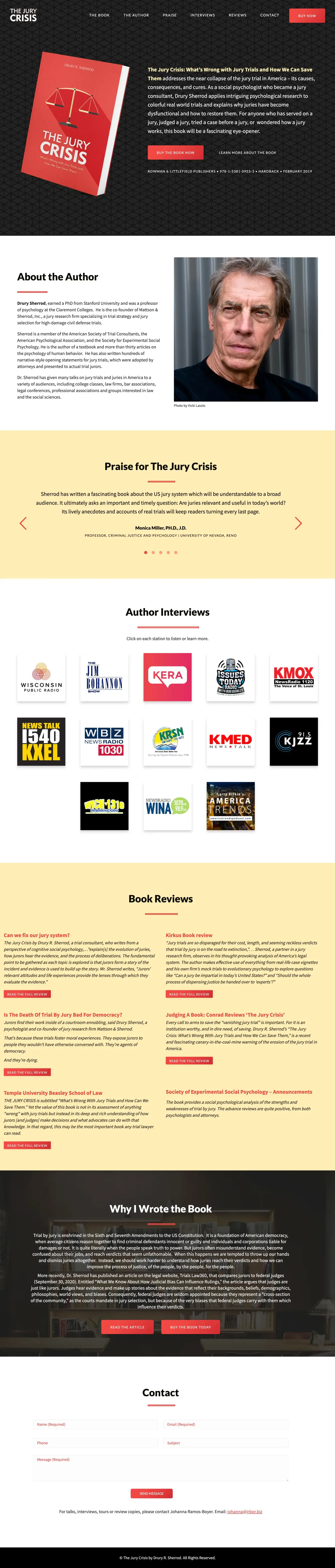 The Jury Crisis book website