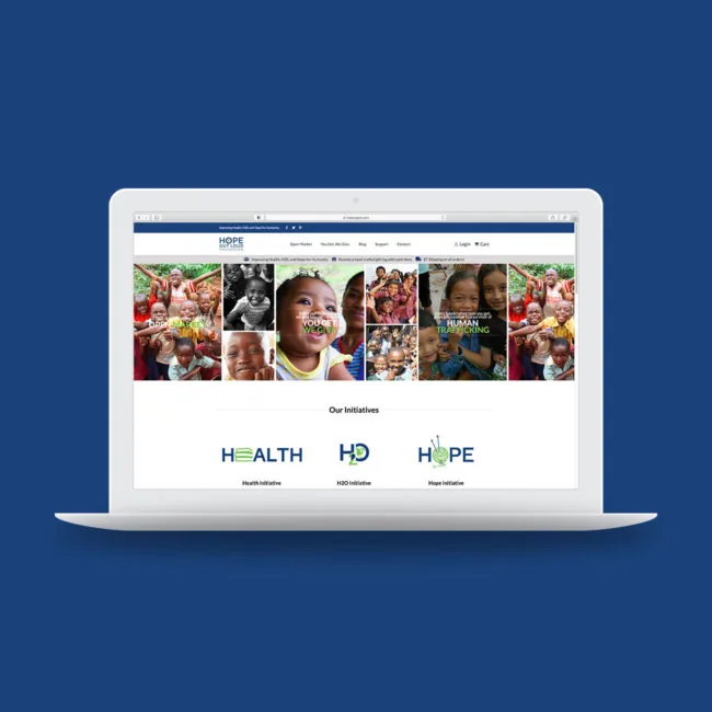 Hope Out Loud Foundation nonprofit website